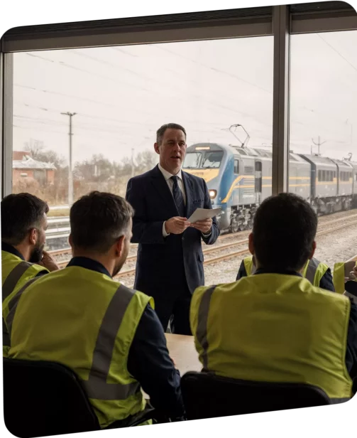 Manager d'équipe conducteurs-trices de trains engins