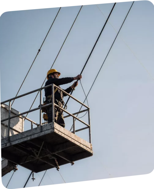 Technicien de la caténaire